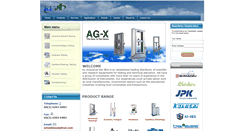 Desktop Screenshot of klanalytical.com